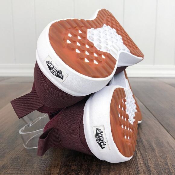 Vans Ultrarange Gore Slip On Ultracush Lite Trainer Shoe Size 7.5 Red Purple - Picture 9 of 14